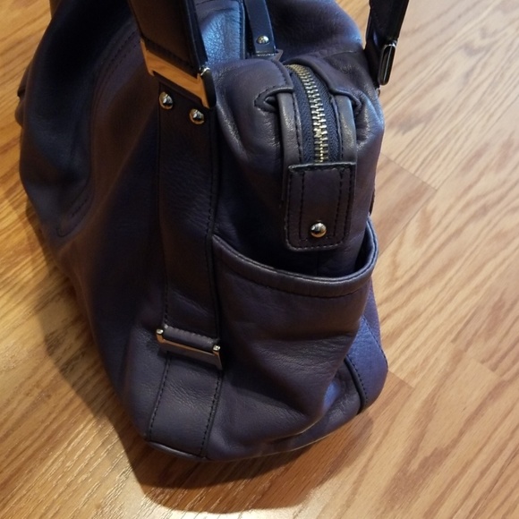 Perlina Leather Satchel Purse - Picture 5 of 8